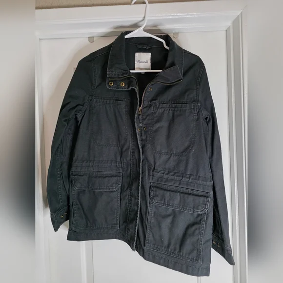 ✨ Madewell Dispatch Jacket ✨Size Small (Women’s) | Color Washed Charcoal | - Picture 3 of 5